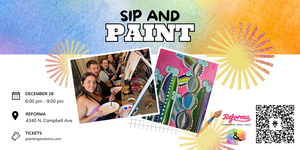 Chic Cactus Paint and Sip at Reforma