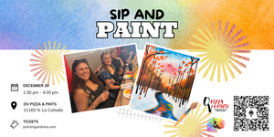 Snowy Creek Paint and Sip at OV Pizza
