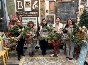 🎄✨ DIY Wreath and Mini Sign Workshop ✨🎄 Pre-Registration Required