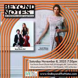 Beyond the Notes Concert with Internationally Acclaimed Duo Boyd Meets Girl