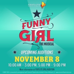 Funny Girl Auditions at Footlite Musicals