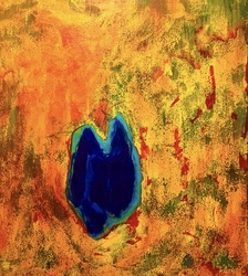 Abstract paintings and exquisite jewelry at the aRt Cottage for the holidays