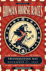 6th Annual Human Horse Races