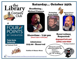 The Library Comedy Club Show