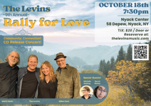The Levins Rally for LOVE! Concert in Nyack, NY