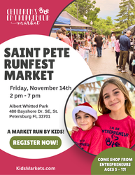Kids Market at Saint Pete Runfest