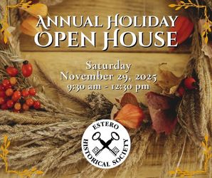 Annual Holiday Open House at the Cottage Museum