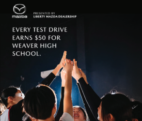 Mazda’s Be Moved Drive Program at Weaver High School, FREE event raises funds for students