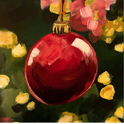 Holiday paint and sip workshop in Tacoma November 2025 by Artvana