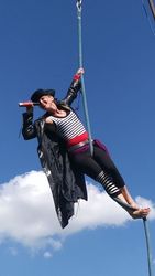 Cirque Show at Jupiter Creamery - Circus by the Sea an aerial and acrobatic adventure