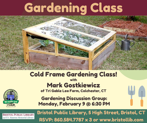 Cold Frame Gardening Class