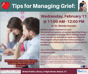Tips for Managing Grief with Dr. Wendy Hurwitz