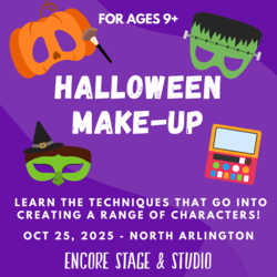 Halloween Make-Up Workshop (Ages 9+)