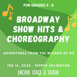 Broadway Show Hits & Choreography Workshop (Grades 3–8): Adventures from Oz