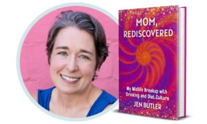 Jen Butler in conversation with Michele Folan discussing and signing Mom, Rediscovered