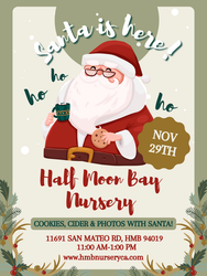 Santa @ Half Moon Bay Nursery