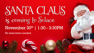 Pictures w/Santa at Solace Brewing Co. in Sterling