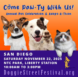 16th Annual Doggie Street Festival & Adopt-A-Thon San Diego