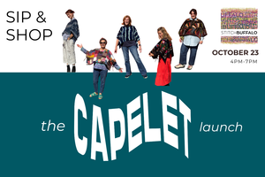 Sip & Shop: The Capelet Launch at Stitch Buffalo