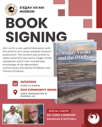 S’eḏav Va’aki and the O’Odham Book Signing