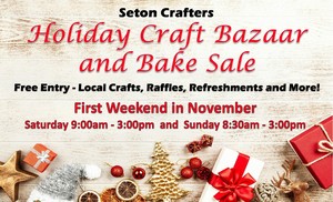 Seton Crafters Annual Holiday Bazaar and Bake Sale