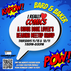 Comic Book Lovers Reading Meetup: Something is Killing the Children