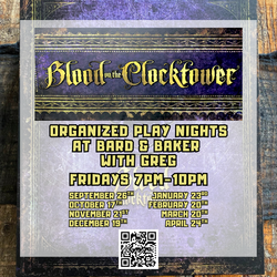 Blood on the Clocktower Organized Play Night