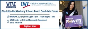 Charlotte-Mecklenburg School Board of Education Candidate Forum
