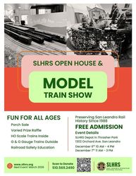SLHRS Open House & Model Train Show