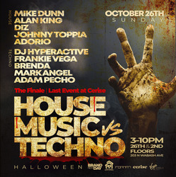 The Finale. The Last Party at Cerise Rooftop. House Music and Techno.