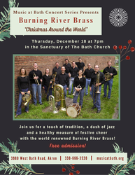Music at Bath Free Concert Series / Burning River Brass "Christmas Around the World"