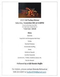 Fall Turkey Dinner