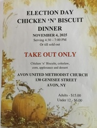 Election Day Chicken ‘n’ Biscuit Dinner