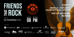 Friends That Rock: Miami Benefit Concert to Support Friendship Circle of Miami