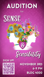 Auditions for Kate Hamill's Sense and Sensibility!