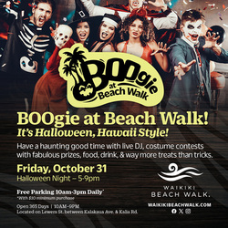 BOOgie at Waikīkī Beach Walk