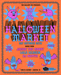 The Gallery ATX Presents: Art in ATX Halloween Market + Pumpkin Painting