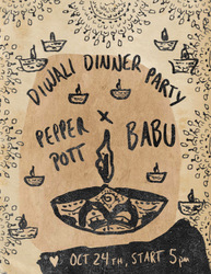 cafe babu x The Pepper Pott Diwali Dinner Party