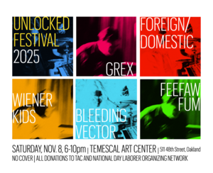 Unlocked Festival 2025 (with Grex, Wiener Kids, Feefawfum)