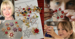 Czech Glass Bead Ornaments - beginers