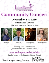 Lines and Spaces Community Concert