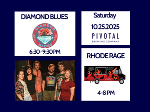Music by Diamond Blues and Rhode Rage Food Truck