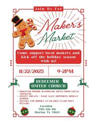 Handmade Craft Fair and Bake Sale