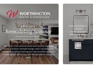 Free Remodeling Seminar | Worthington's Carmel Showroom