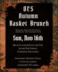 Niagara-Orleans OES Fall Basket Brunch