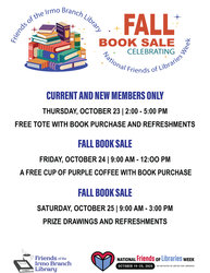 Friends of the Irmo Library Book Sale