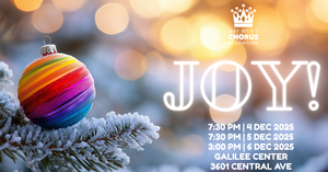 Gay Men's Chorus of Charlotte Presents: JOY!