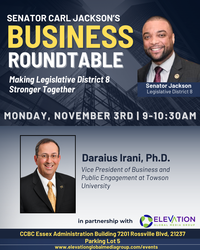Senator Carl Jackson's Business Roundtable