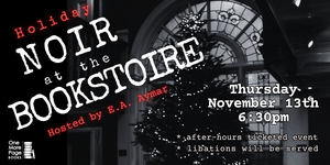 Holiday Noir at the Bookstoire