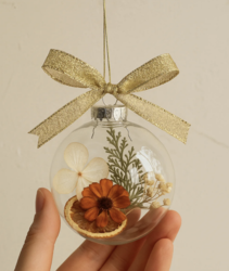 Dried Flower Ornament Workshop- Sunday, Nov 30, 2025